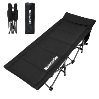 Naturehike skládací polstrovaná postel WS10 7300g - černá